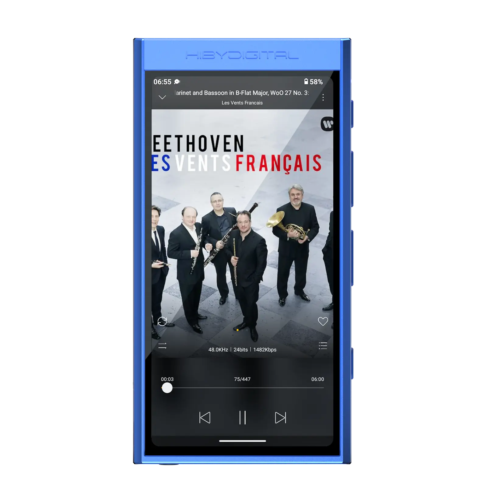 HiBy Digital M300 - Pocketable Android Digital Audio Player - Image 9